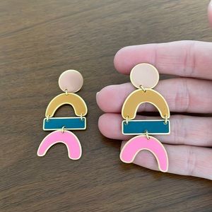 Madewell Colorful Statement Earrings!